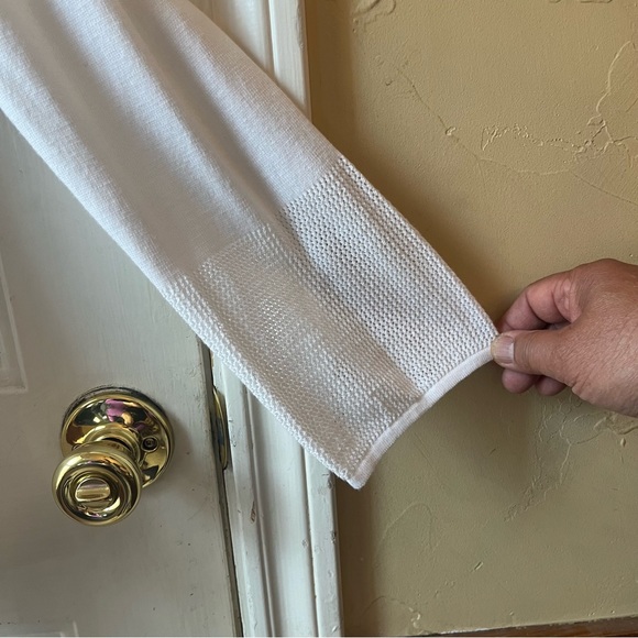 Beatrix OST Lightweight Spring Summer Cotton Linen Asymmetrical Open Cardigan - Picture 5 of 8